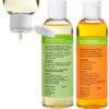 Hochwertiges Massageöl für straffere Haut und Gesichtsmassageöl, After Sun – Set 2 x 100 ml 2 LEV Natur