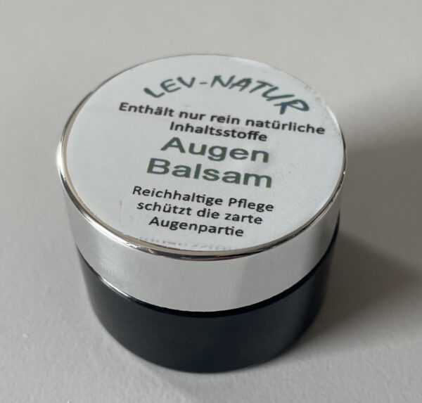 Augenbalsam im Violett-Glas Tiegel , 15 ml 1 LEV Natur